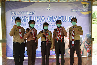PENGUKUHAN PRAMUKA GARUDA 2021