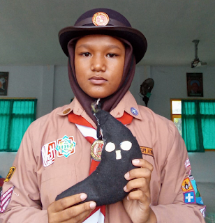 Membuat Hasta Karya boneka dari kain flannel