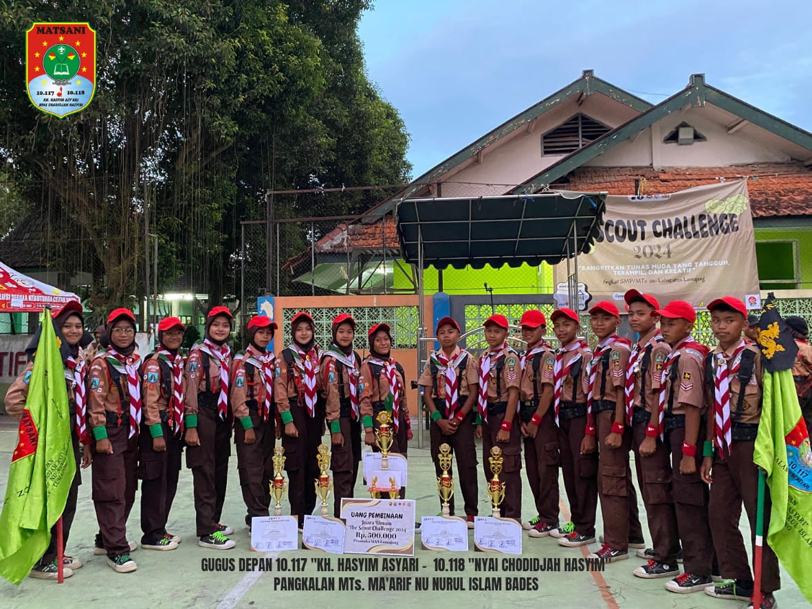 MENYABET TROPY JUARA UMUM DI EVENT THE SCOUT CHALLENGE TAHUN 2024