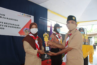 pelantikan Pramuka Garuda yang diselenggarakan oleh Kwartir Cabang Gerakan Pramuka Lumajang